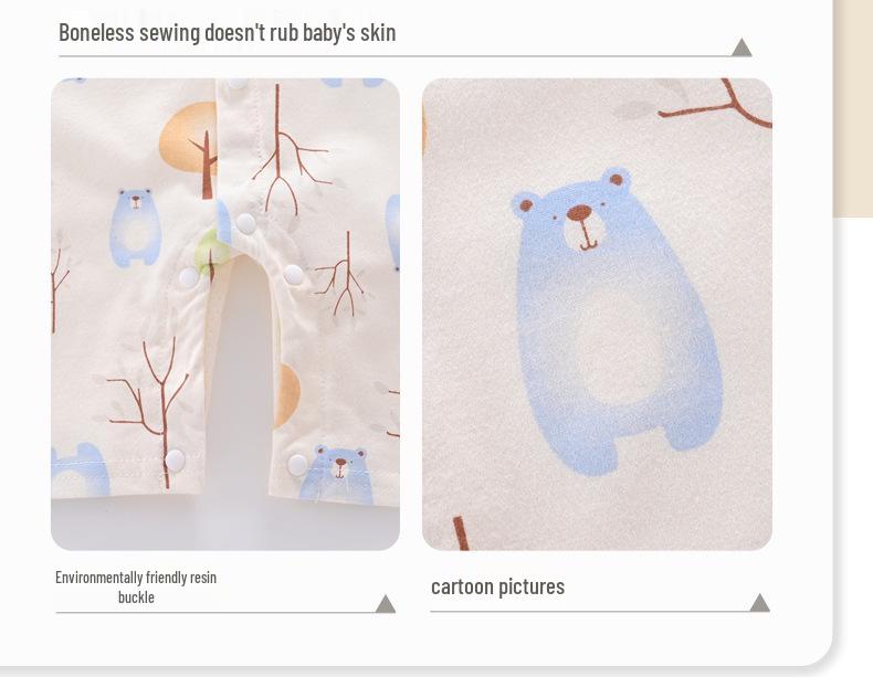 Unisex Short Sleeve Cotton Baby Bodysuit & Pajamas