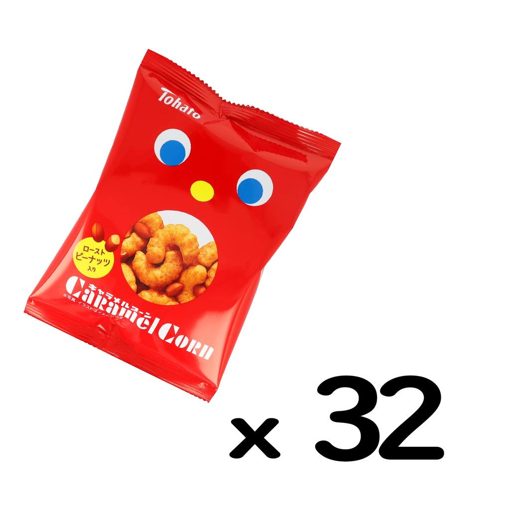 Tohato Karamellmais 20 g x 32 Beutel