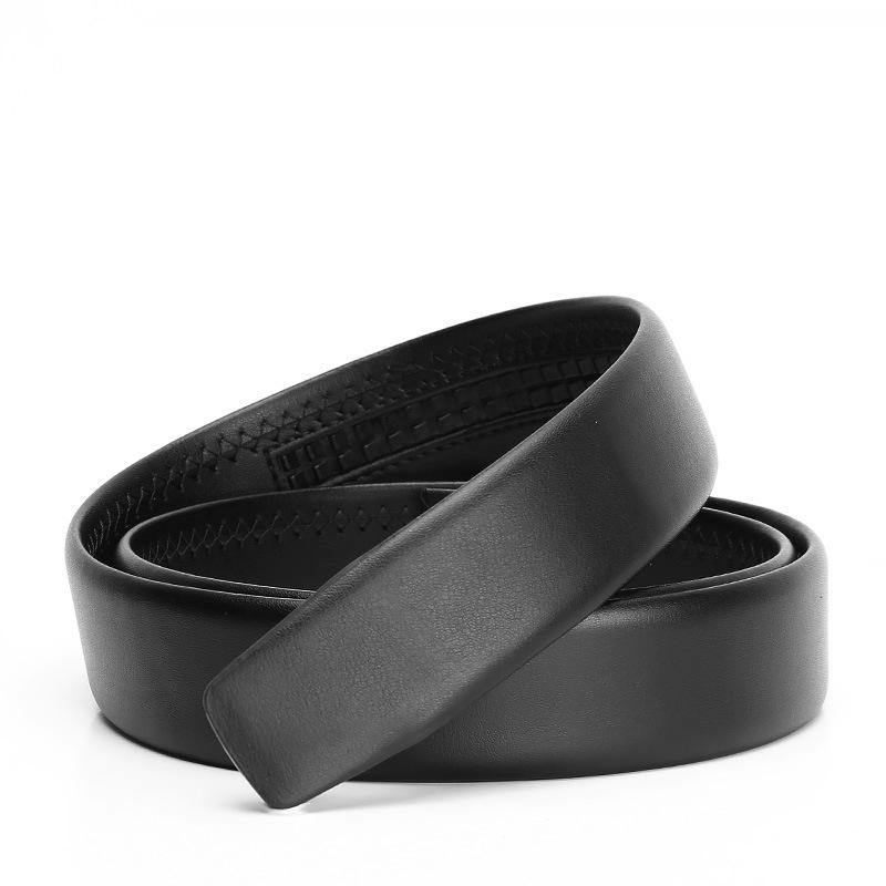 Do 3.5Cm Hemming Two-Layer Cowhide Belt Strip, Belt Body, Genuine Leather Belt, Automatic Buckle Belt Strip.