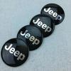 4pcs Car Wheel Hub Center Stickers for Jeep Grand Commander Cherokee Patriot Wrangler Grand Cherokee Renegade Liberty Decoration