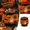Creative Halloween Pumpkin Candy Bowl Storage Box for Treats, Decorative Ornament for Party Gift