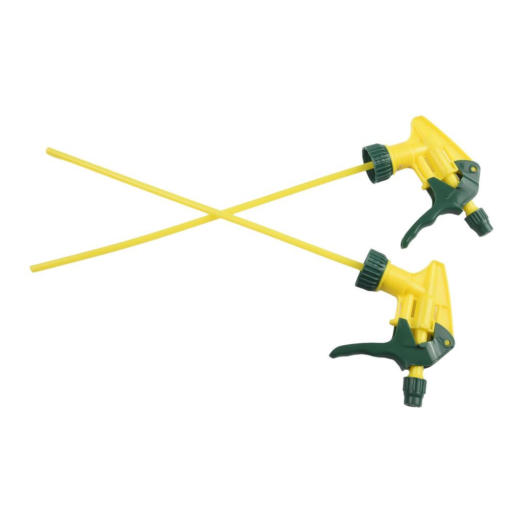 5pcs Heavy Duty Trigger Sprayer Nozzle Heads for Standard Spray Bottles Industrial Grade Plastic Replacement Parts
