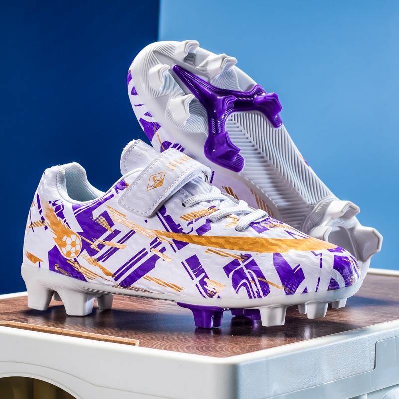 Children's football shoes outdoor sports training shoes primary and secondary school students men's football shoes broken nails sneakers women