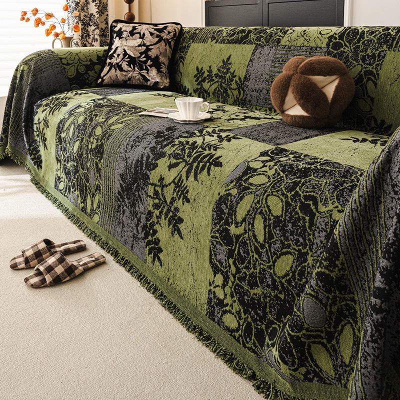 French Retro Chenille Sofa Cover: Non-Slip, All-Season, Cat Scratch Resistant, Full Cover Towel, 2026 Edition