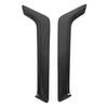 Front Side Mudguard Vent Trim Carbon Fiber Car Side Splash Guard Vents Stickers for Q60 Models 2017 to 2022