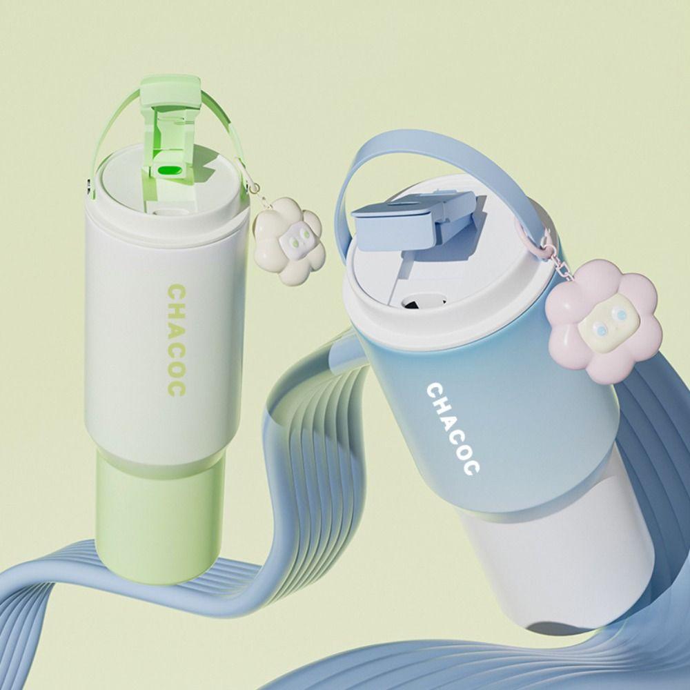 Fashion Vacuum Thermos Cup Stainless Steel Water Bottle Drinkware Insulation Cup  Gift