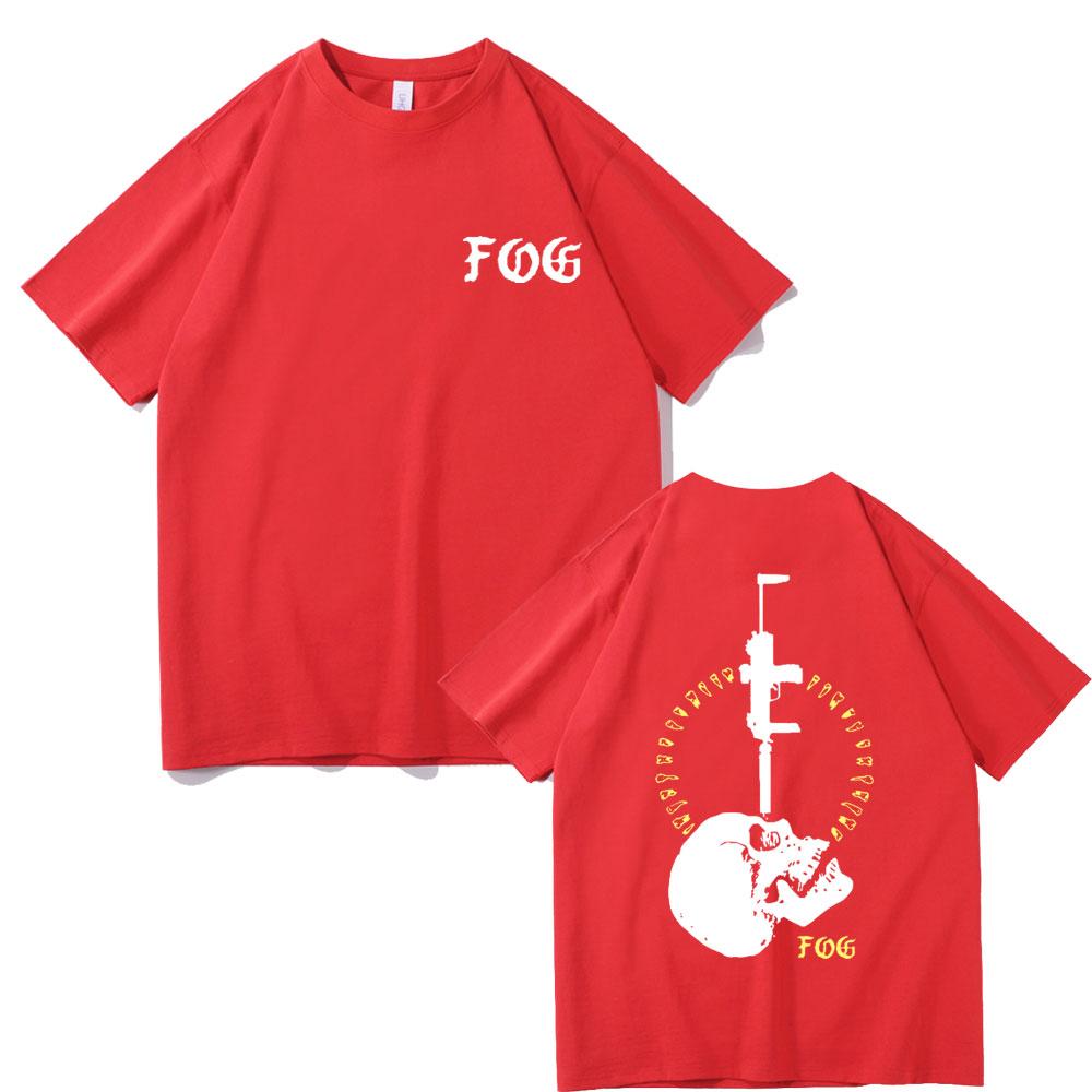 Vintage Fog Forward Observations Group Print T-Shirt Skelett Grafik T-Shirts Herren Oversized T-Shirt Herren Gothic Rock Kleidung