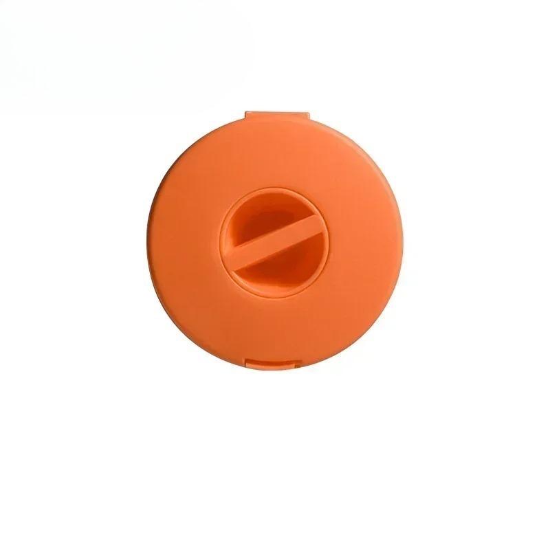 Retractable Portable Cable Organizer - Round Earphone Wire Management Box, Travel Wire Winder