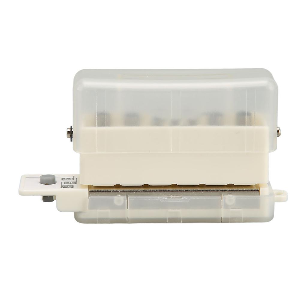 Děrovačka na papír se 6 otvory Přenosná Roztomilý styl ABS Ruční ovládání Hloubka děrování 7 mm Stolní děrovačka