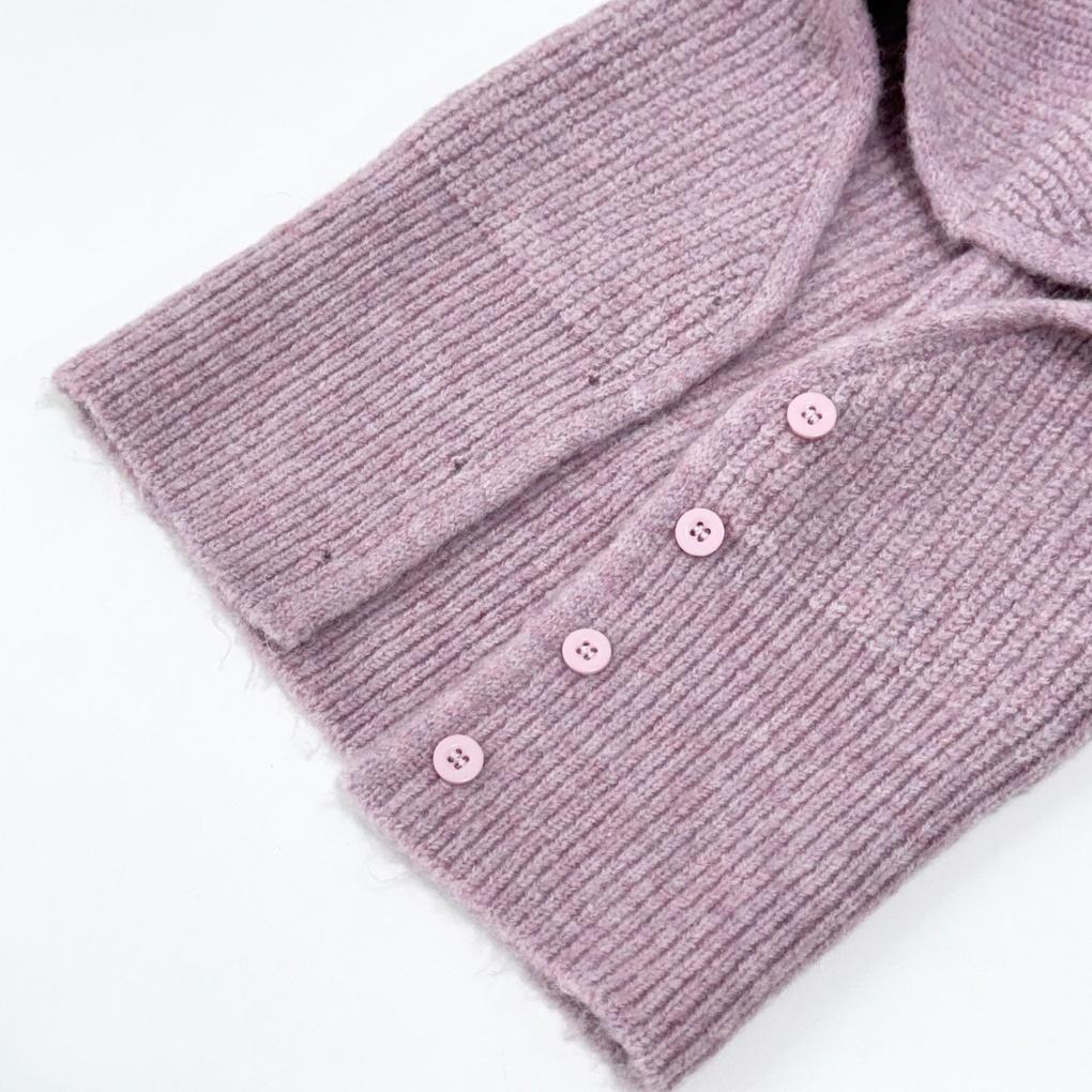 Women's and Men's Couple Daily Button Balaclava Hat