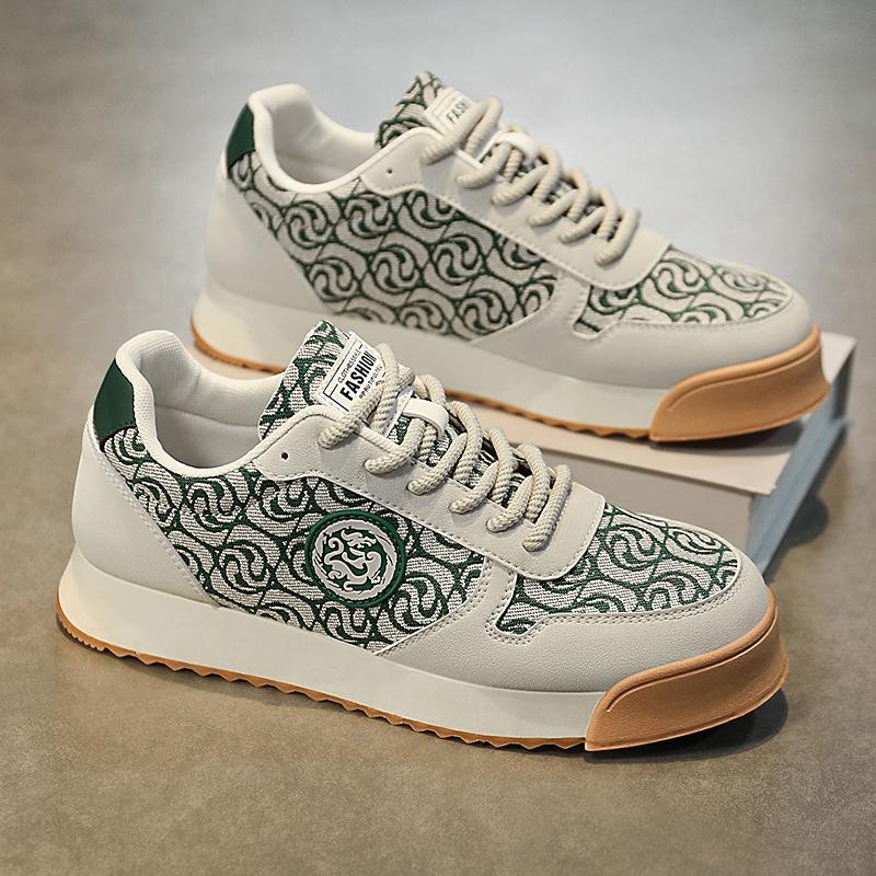 Male Sneakers Apring and Autumn Casual Sneaker Skateboard Loafers Sports and Leisure Outdoor Shoes for Men Ventilate All-match