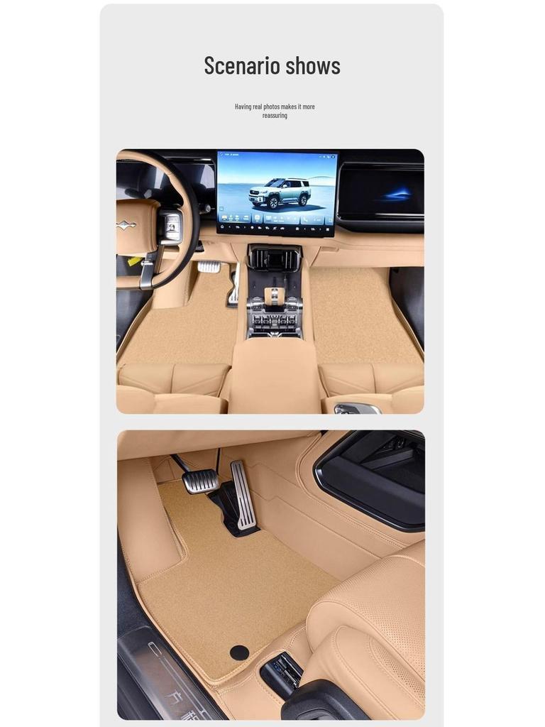Fang Cheng Bao 8 Car Floor Mats: Full Coverage for 2025 Model, 6 or 7-Seater