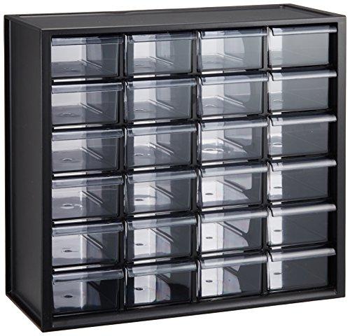 Iris Ohyama Parts Cabinet, Black, PC-310