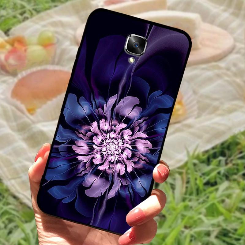 1+3 Case For Oneplus 3 3T Silicone Silicone Phone Case TPU Marble Full Protective Cover For One Plus 3 A3000 Shockproof Shell