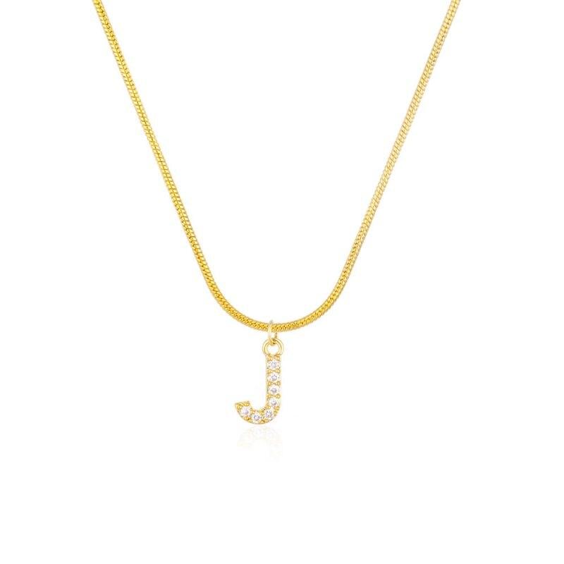 Buy Creative Letter Pendant Snake Chain 