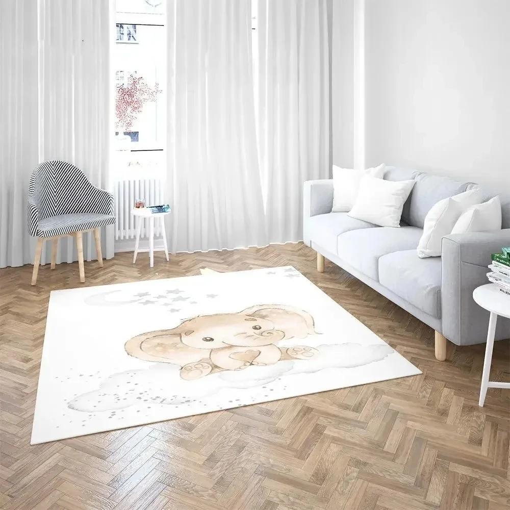 

Веселковий великий килим для вітальні, дитячі килимки для повзання, реквізит для художньої фотографії, декор для дівочої спальні, килимок для підлоги, дитячі ігрові килими 40X60CM