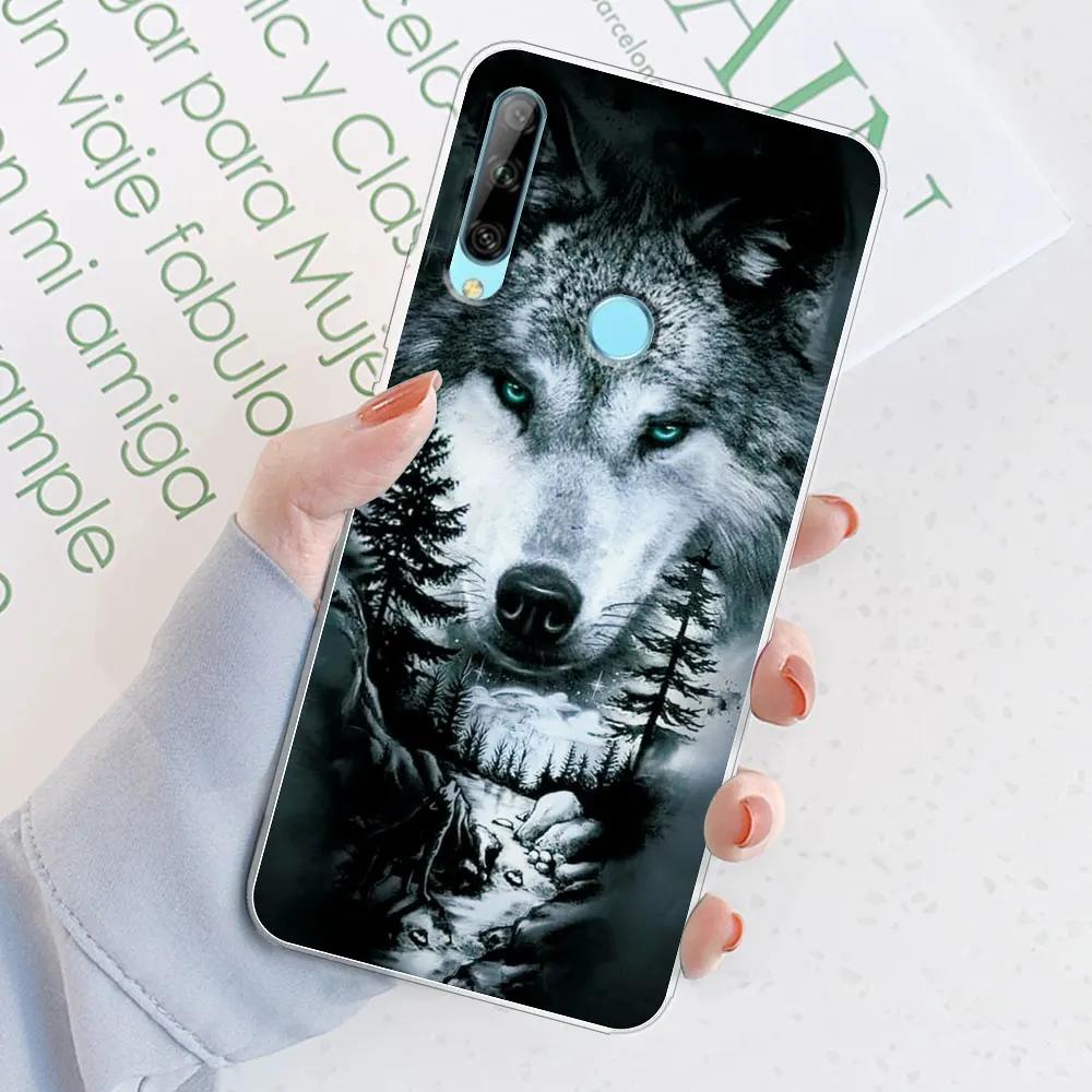 For Huawei Honor 9X Case Honor 9X STK-LX1 6.59" Watercolor Marble Transparent Cases For Honor9X Cover Honor 9 X Silicone Bumper