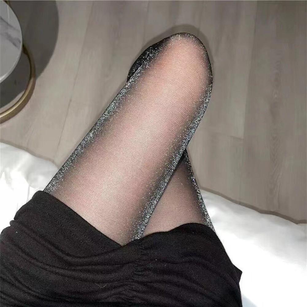 Женские Колготки Искрящиеся Колготки Все Сезоны Повседневные Free size