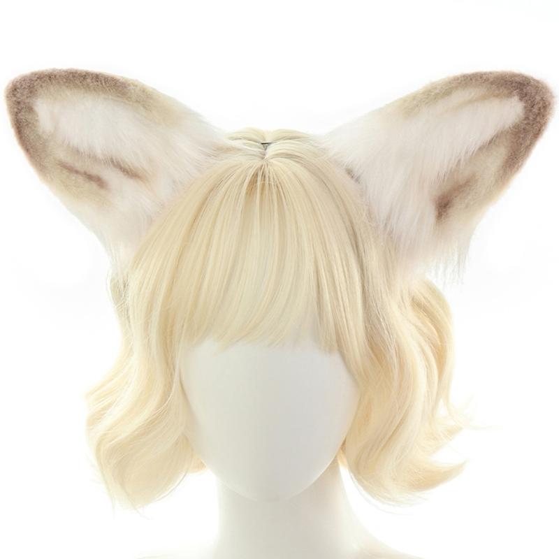 Sheep Ears Headbands Furry Sheep Ear Headband Halloween Party Prom Cosplay Costume Hair Accessories Headwear for Women