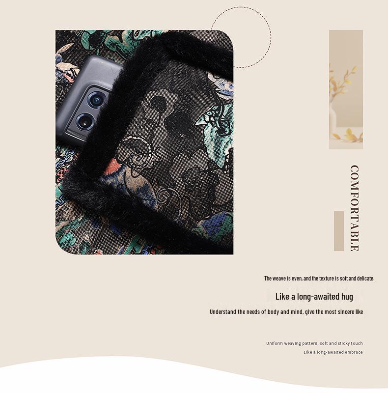 240 Jin Plus Size Autumn/Winter Chinese Velvet Vest for Middle-Aged and Elderly Women