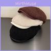 Retro Simple Vintage Solid Color Women Casual Beret Cap For Autumn Winter And