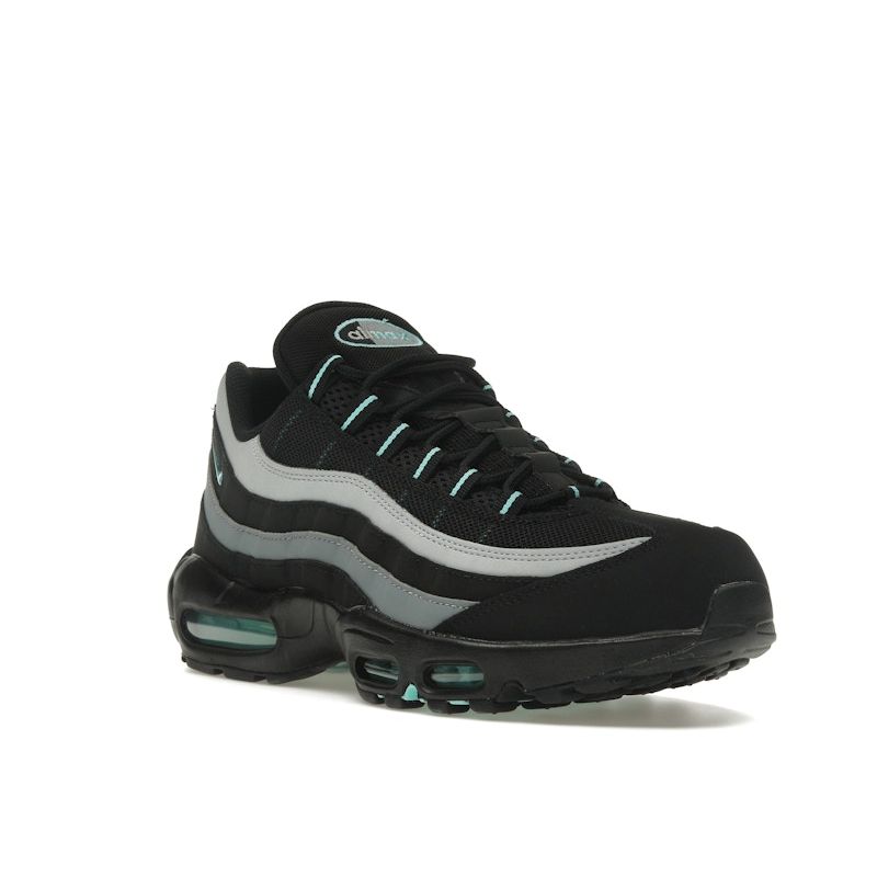 Nike Air Max 95 Black Aurora Green Unisex Sneakers Cool-Grey HV6062-001