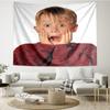 Home Alone Print Tapestry, Backdrop, Easy Setup, Ideal for Bedroom, Office & Living Room, with Aesthetic Wall Hanging Decor.