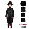 Kids Style Movie Saja Boy Cosplay Costumes Demon Hunter Saja Boy Kpop Group Singing Korea Style Boy Idol Halloween Party Costume