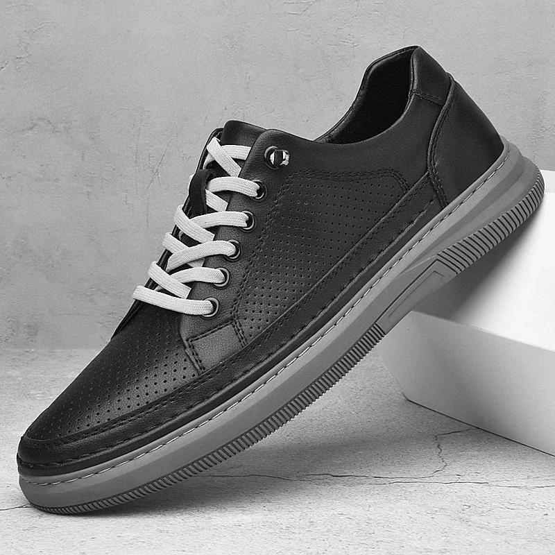 Dermis Designer Loafers Men Casual Board Shoe Fashionable Convenient Sports Breathable High-quality Men's Shoes Luxury Sneakers