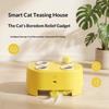 Whack Mole Automatic Spring Out Feather Pet Toy Rechargeable Interactive Toy for Cats Dogs Perfect Pet Owner Gift