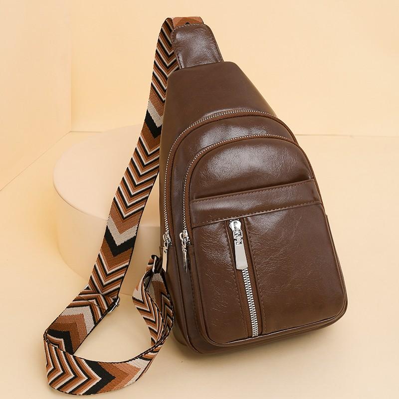 Women's Shoulder Bag Crossbody Bag Water-repellent PU Chest Bag