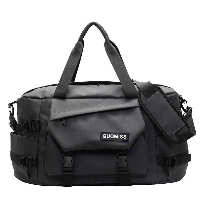 Large Capacity Travel Duffel Bag with Multiple Pockets Adjustable Shoulder Strap Casual Weekender Bag