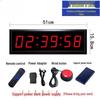 Handun 3-inch 6-Digit Single-Sided LED Timer