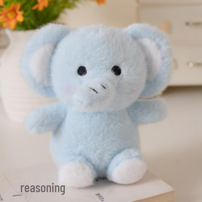 

Милый сиамский кот и плюшевый мишка - настольное украшение и друг для учебы 16cm [0.1kg]