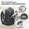 Cabin Airplane Travel Backpack with Air Vacuum Compression Large Laptop Bag Handbag for Women Men