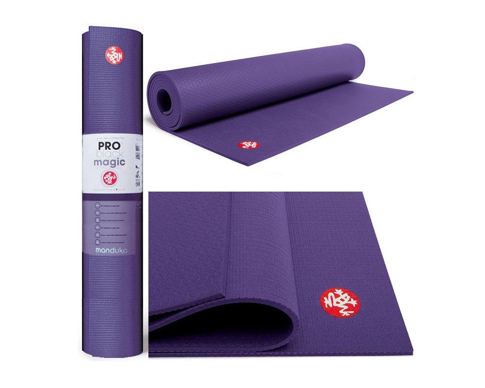 Manduka Pro Yoga Mat 6mm Official Japanese Black Magic F PRO, Product, (Purple),