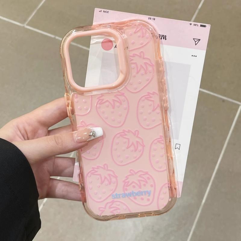 Niedliche Kreative Frucht für Apple 16 Promax Jelly Handyhülle für IPhone 15 Klein Frisch 14 Sturzsicher 13