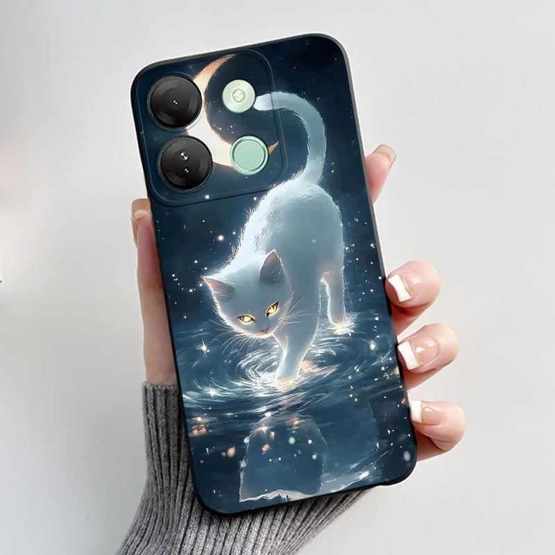 Cute Case For Infinix Smart 7 HD / Smart 7 Plus Fundas Coque Printing Shell Protective Cover Soft Silicone Cartoon Phone Casing