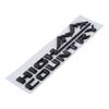 ABS High Country Logo Auto Znak Styl Písmena 12.01*2.95in 3D Znak Písmena na Blatník a Víko Zavazadlového Prostoru Černý Znak Nálepka na Nárazník Auta