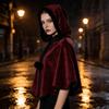 American Fantasy Cosplay Cloak With Polyester Fabric For Stage Performance And Costume Parties