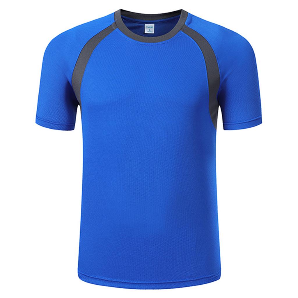 Letní pánská gymnastická košile rychleschnoucí běžecká košile s krátkým rukávem sportovní triko na cvičení tréninková trička