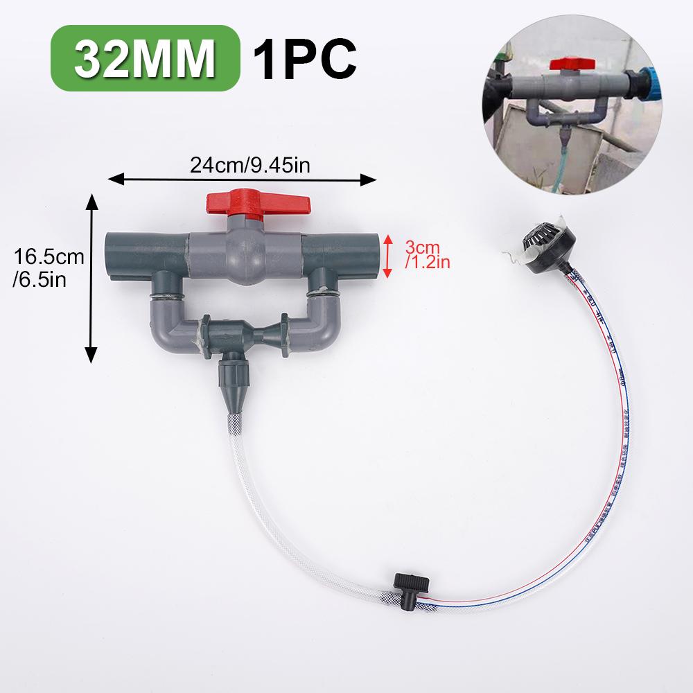 

32/40/50mm Automatic Venturi sprayer switch filter water pipe installation irrigation kit agricultural garden fruit tree Other