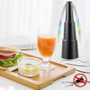 Retractable Fly Repellent Fan Electric Spinning Table Flying Fan Insect Repellent Fan  for Indoor