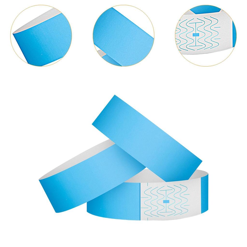 Personalised Bracelet Self Adhesive Wristband Event Accessory Waterproof PP Material for Nurse Record Party