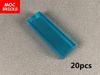 MOC Blocks Trans Lights Blue Brick 1x1 1x2 1x4x6 1x5x6 Ice Cave Ocean Water River House Construction Block Accessories Children's Toy