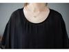 2022 Summer Plus Size Cotton Linen Casual Loose Slimming Short Sleeve T-Shirt for Women
