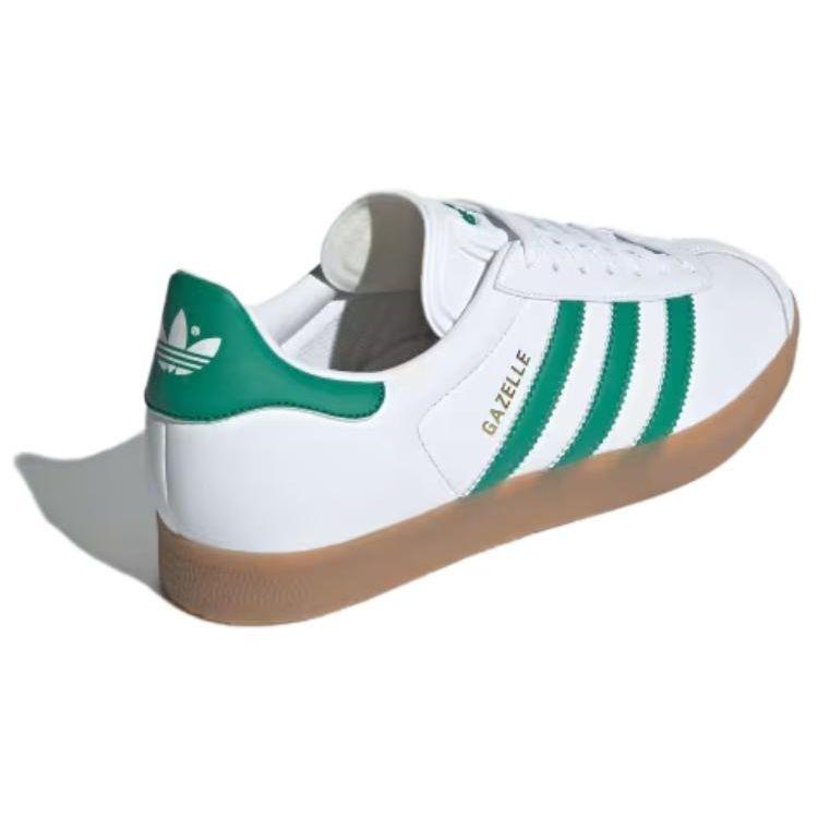 adidas Tênis Gazelle Branco Verde Bold Unissex Nuvem-Branca Dourado-Metálico IH2216