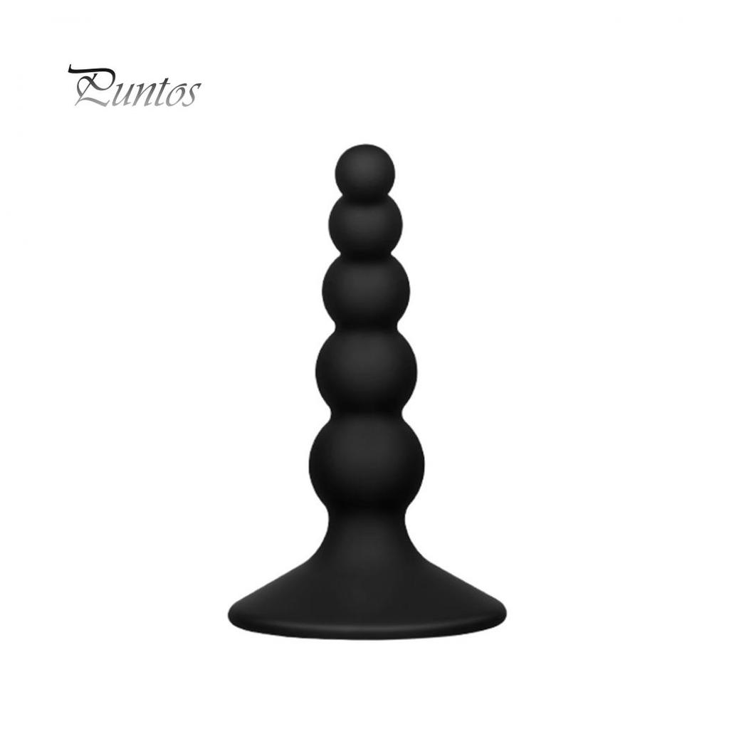 Silicone G-Spot Stimulation Women Men Butt Plug Dildo Masturbation Adult Sex Toy