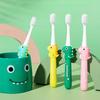 Cartoon Cute Dinosaur Children's Toothbrush Ultra Soft Bristles Care for Baby's Dental Healthy Suitable for Children Aged 3-12