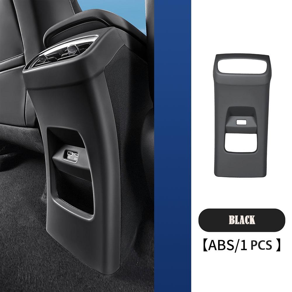 For BYD Sea Lion 06 DM-I/EV Rear Exhaust Vent Anti Kick Cover Frame Original Car Color Interior Modification Car Supplies